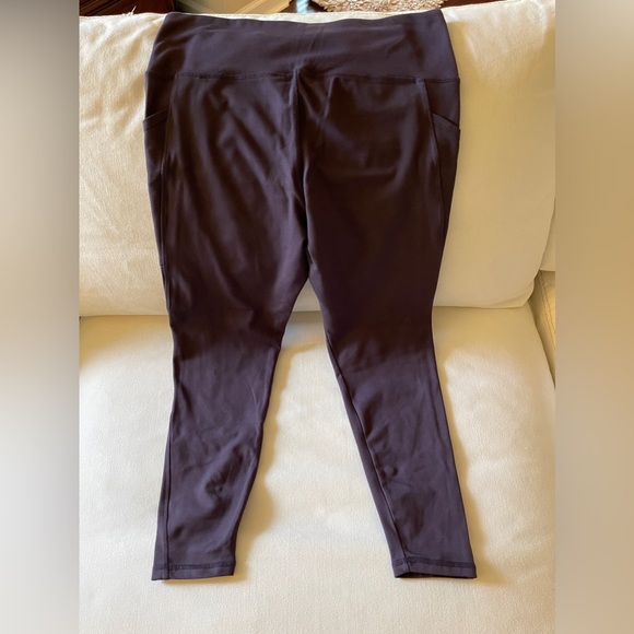 Danskin Eggplant Purple Leggings - Picture 2 of 4